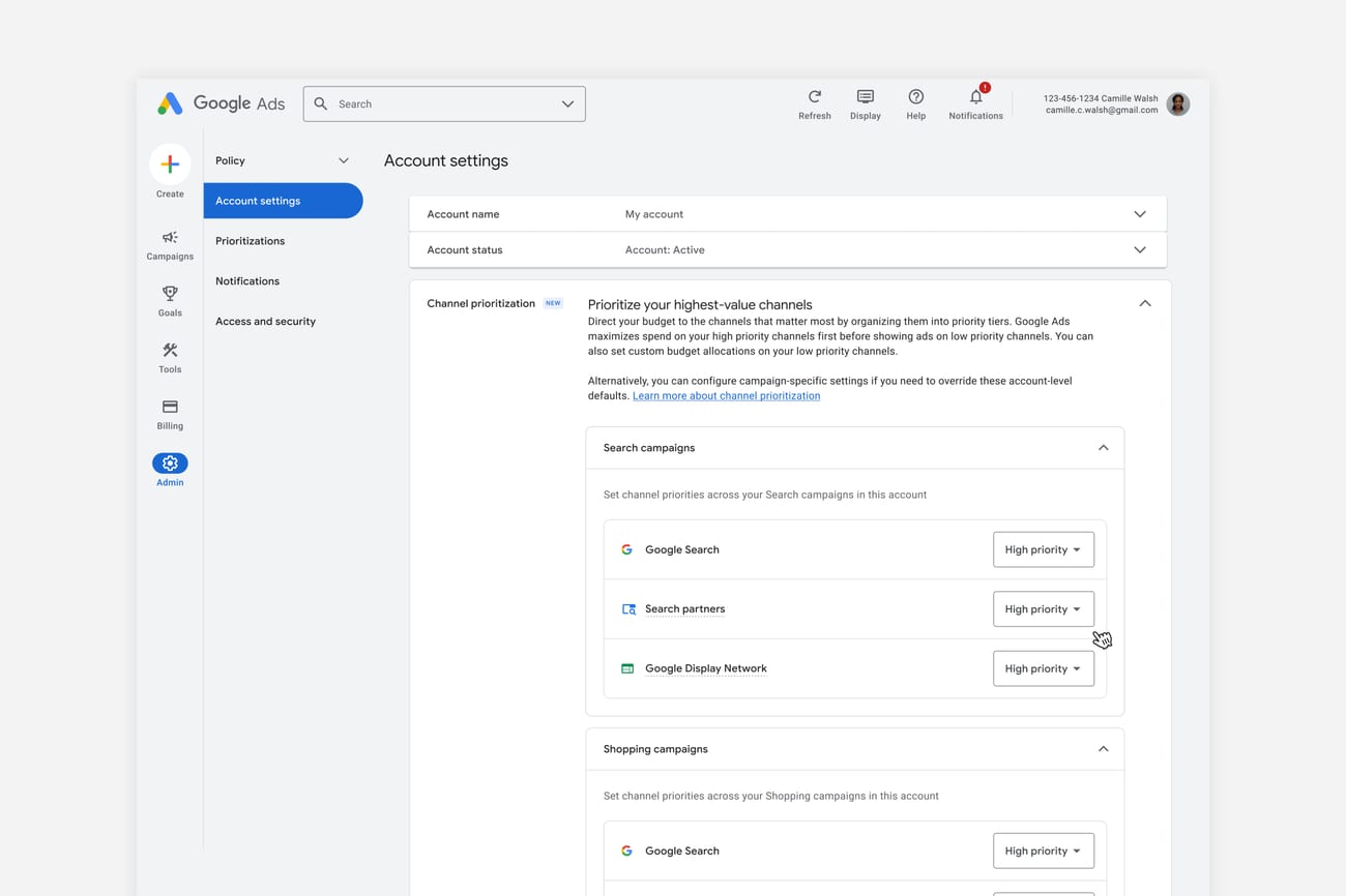 Gambar dari Google Blog untuk berita: Google Ads Luncurkan Fitur Prioritas Saluran dan Alokasi Anggaran untuk Kampanye