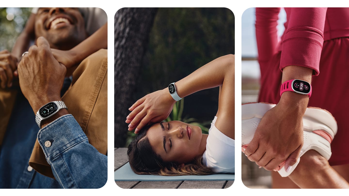 Gambar dari Google Blog untuk berita: Google Health Luncurkan Fitbit Edge, Perbaikan Fitbit Air, dan Kolaborasi dengan Flo Health